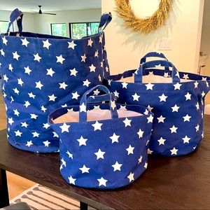 Company Kids Canvas Storage Bins